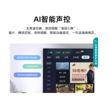海信（Hisense）75E3F 75英寸 4K HDR智慧屏AI聲控MEMC防抖 超薄懸浮巨幕全面屏液晶平板電視機(jī)16GB