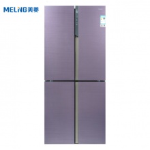美菱(MELING) BCD-415WQ3S 415升M鮮生 十字門(mén)冰箱 水分子激活保鮮 變頻風(fēng)冷 底部散熱(琉璃紫)