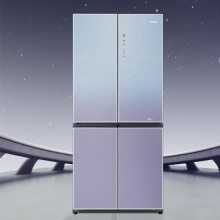 海爾（Haier）470升十字對開門冰箱一級能效風(fēng)冷無霜雙變頻家用智能電冰箱 語音控制BCD-470WGHTD5VG1U1